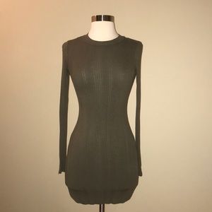 👏🏼Olive Long Sleeve Mini Dress